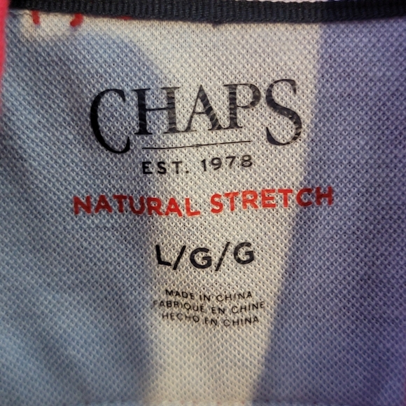 Chaps Men's Red Quarter Zip Sweater Size Large - Picture 3 of 7